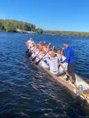 Первенство Смоленской АЭС по гребле на лодках «Дракон»